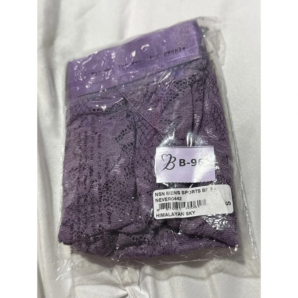Cosabella Never Say Never Lace Sports Brief Himalayan Sky Underwear size‎ S